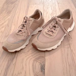 SOREL Kinetic Lite Lace Athletic Suede & Mesh Sneakers Womens Size 12